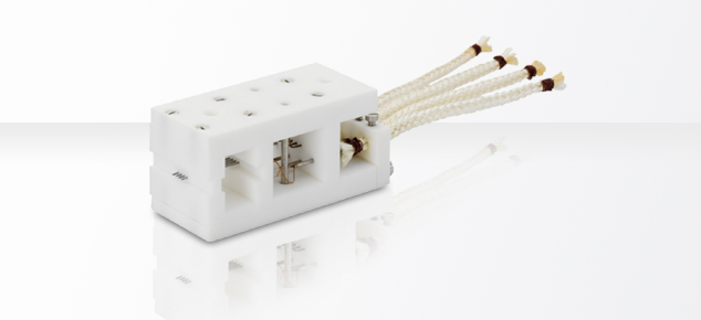 Jandel High/Low Temperature Macor/Glass Four Point Probe Head