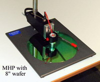 Multi Height Probe shown probing an 8" wafer